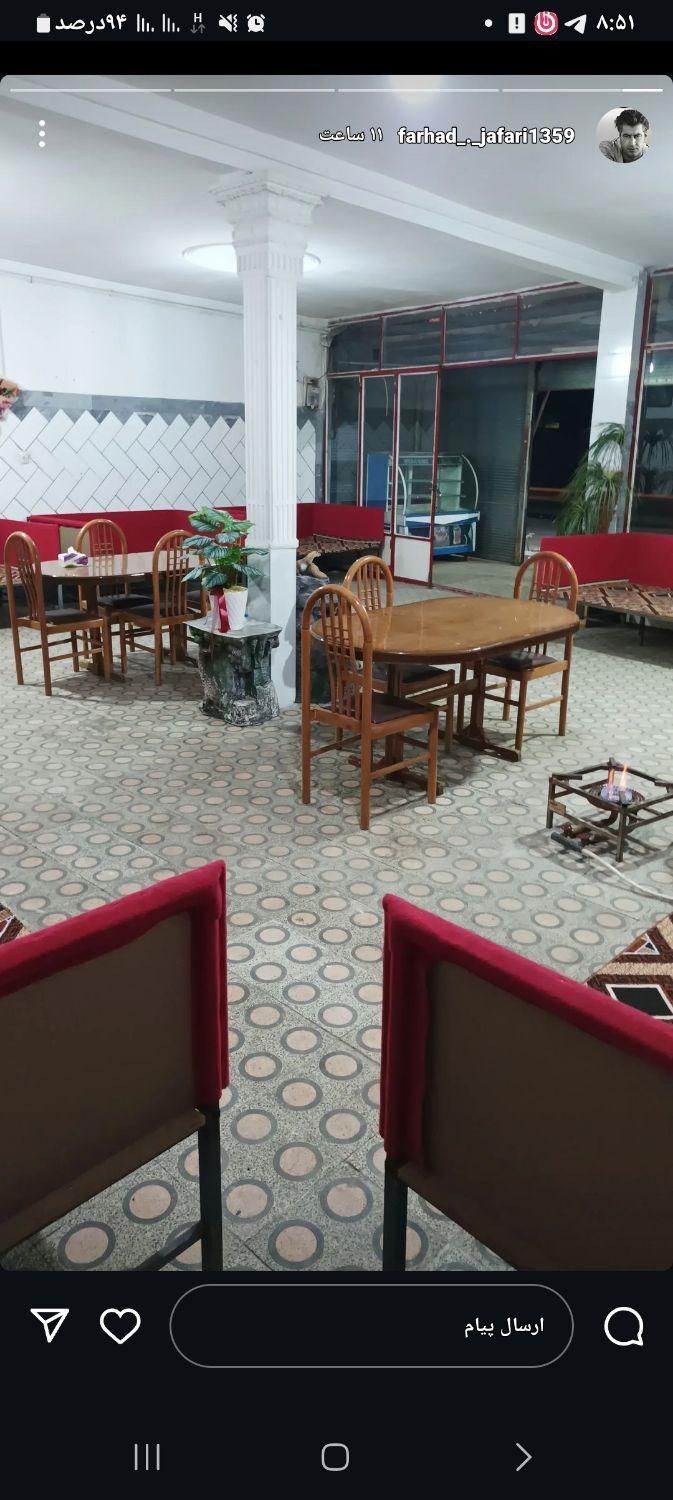 اجاره و رهن ۶۰۰ متری ،رستوران و قلیان سرا|اجارهٔ مغازه و غرفه|اسلامآباد غرب, |دیوار