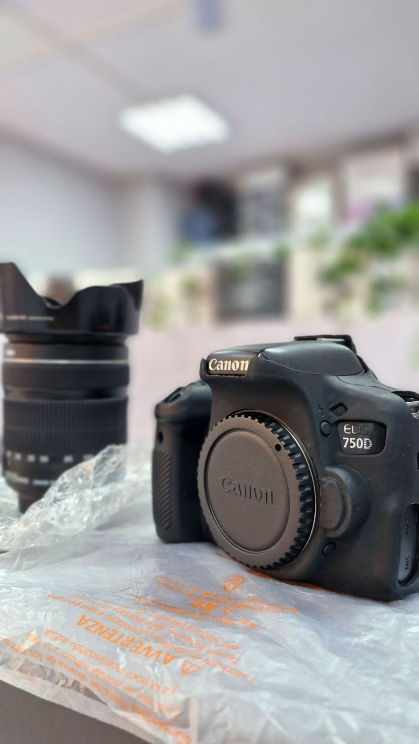 دوربین عکاسی Canon 750d kit18-135 STM|دوربین عکاسی و فیلم‌برداری|تهران, بهار|دیوار