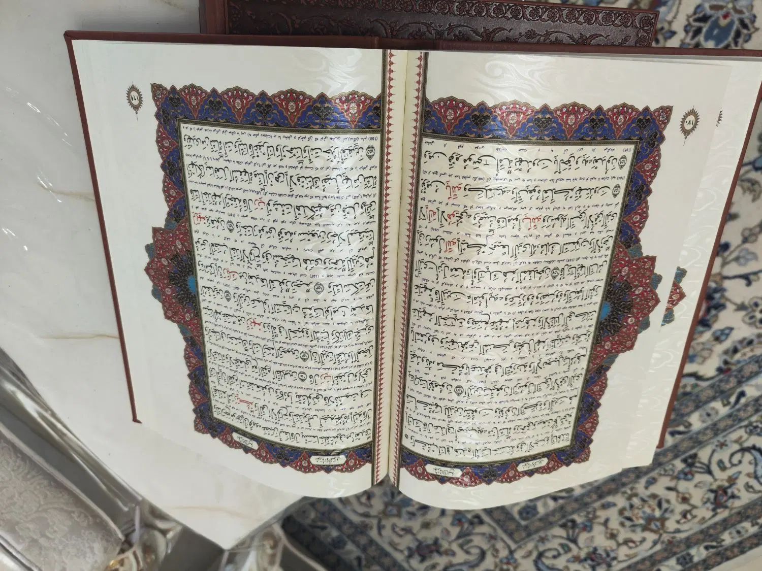 قرآن نفیس قطع سلطانی|کتاب و مجله مذهبی|اصفهان, باغ زیار|دیوار