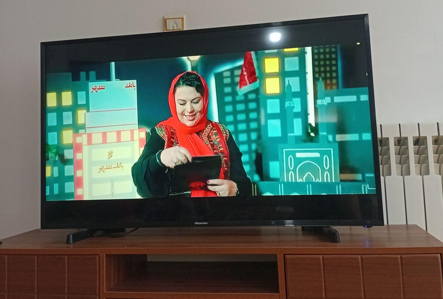 تلویزیون ال ای دی ۴۹ هایسنس|تلویزیون و پروژکتور|ساری, |دیوار