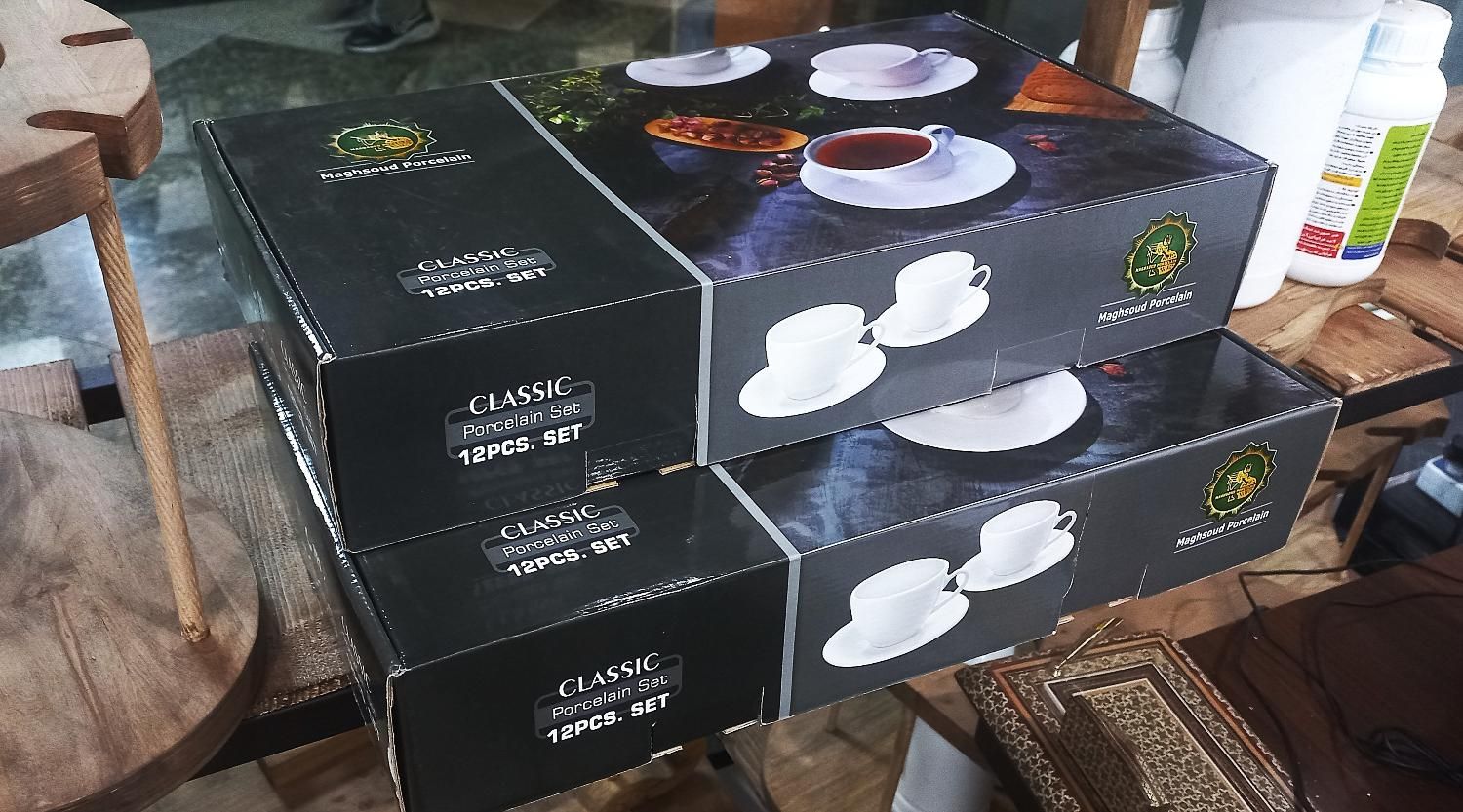 سرویس 12 پارچه چای و قهوه خوری مقصود (ست لوکس)|ظروف سرو و پذیرایی|تهران, میدان ولیعصر|دیوار