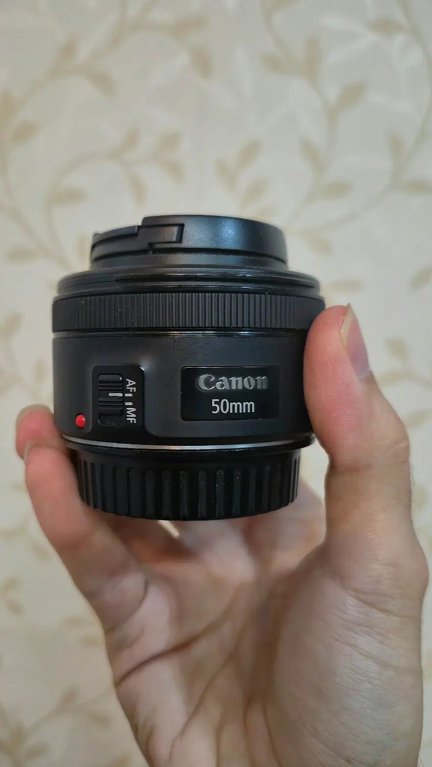 لنز کنون 50mm|دوربین عکاسی و فیلم‌برداری|اصفهان, ملک|دیوار