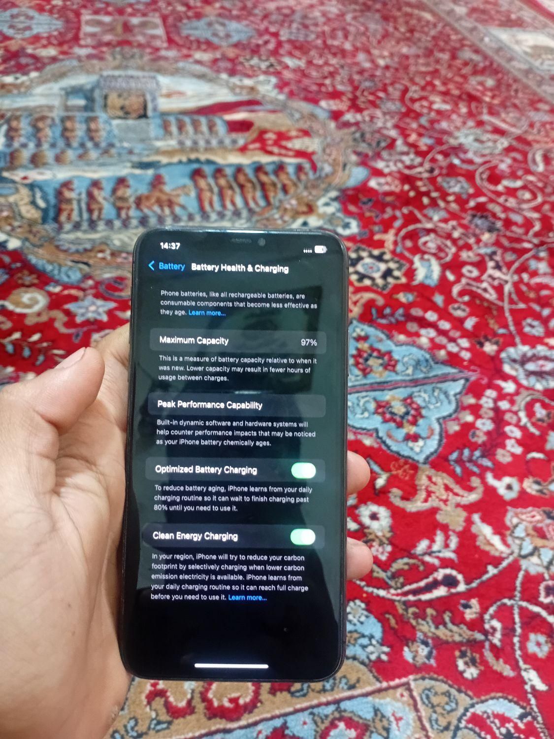 اپل iPhone 11 Pro Max با حافظهٔ ۲۵۶ گیگابایت|موبایل|مشهد, رباط طرق|دیوار