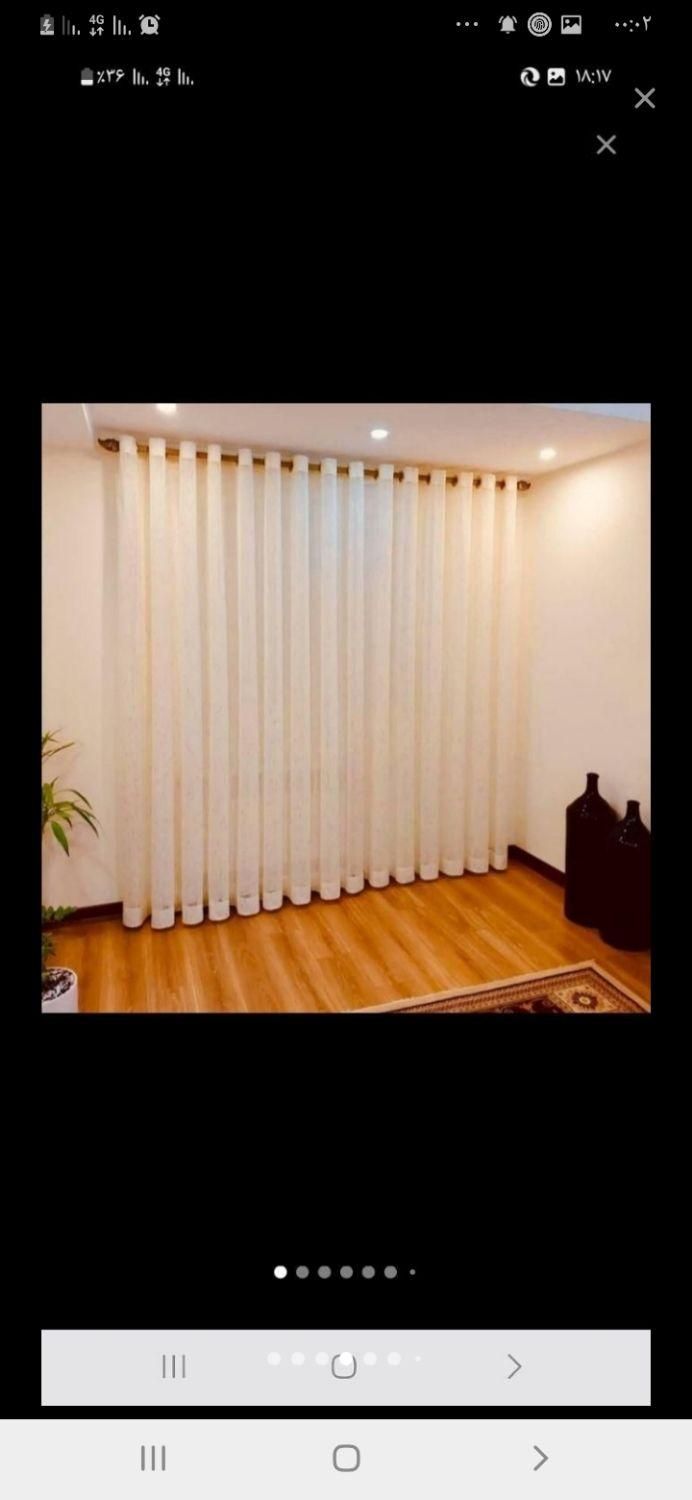 پرده های اماده حریر|پرده، رانر، رومیزی|کرمانشاه, |دیوار