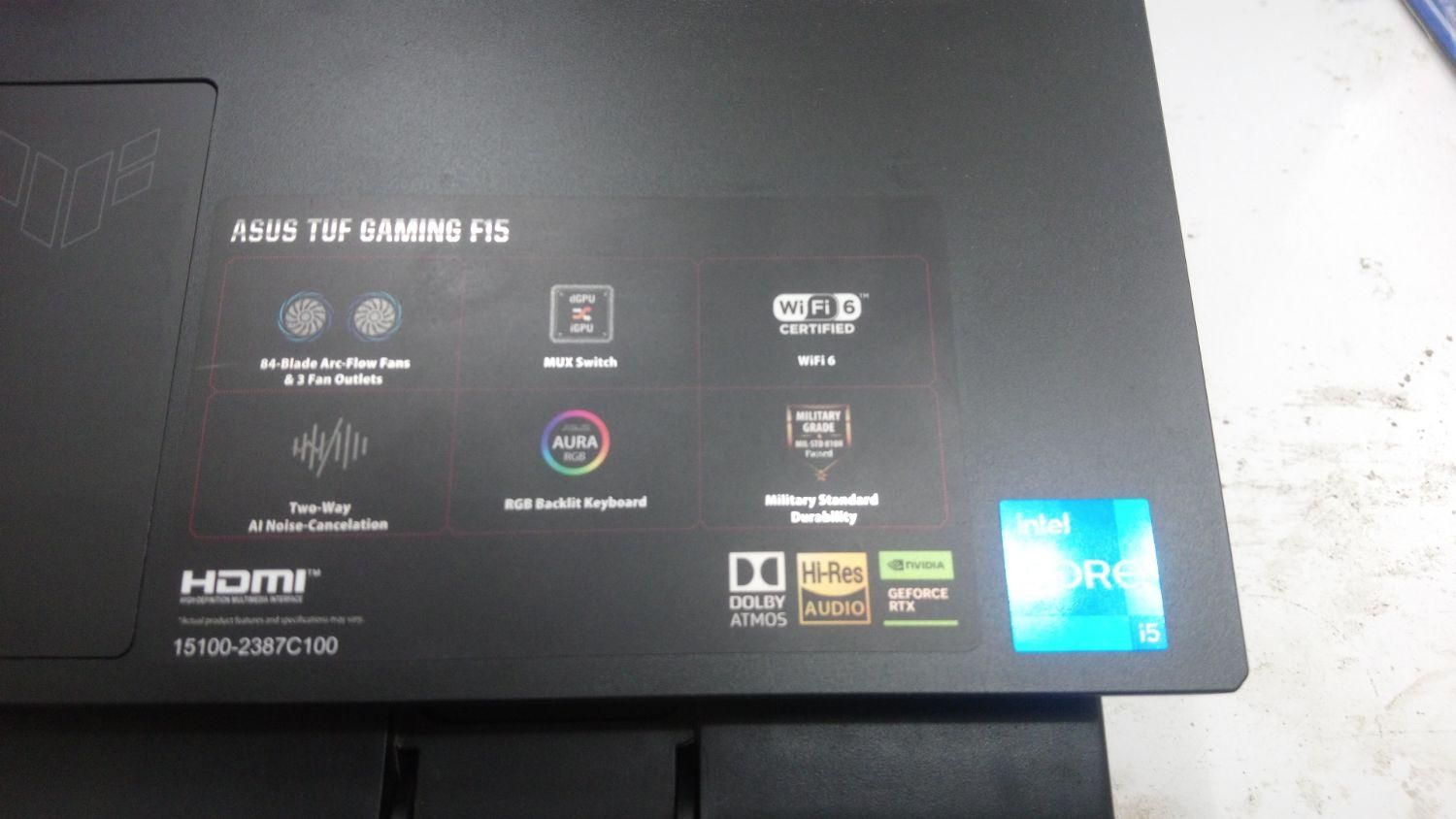 ایسوس تاف (ASUS TUF FX507ZC4)|رایانه همراه|لنگرود, |دیوار