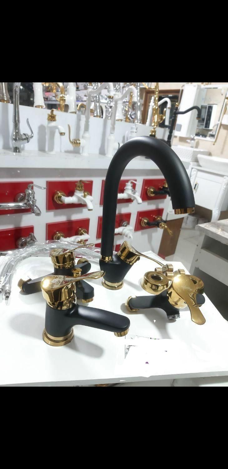 شیرالات مشکی طلایی|مصالح و تجهیزات ساختمان|کرج, گلشهر|دیوار