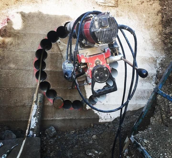 کرگیری بتن و کاشت میلگرد|خدمات پیشه و مهارت|بندرعباس, |دیوار