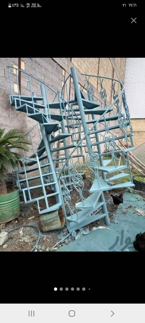 پله گردان و راپله مارپیچ|مصالح و تجهیزات ساختمان|رشت, لاکان|دیوار