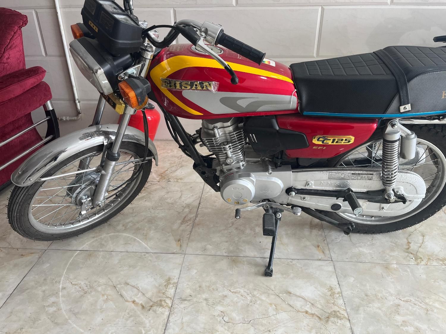 موتور احسان ۱۲۵ در حد خشک|موتورسیکلت|ورامین, ورامین|دیوار