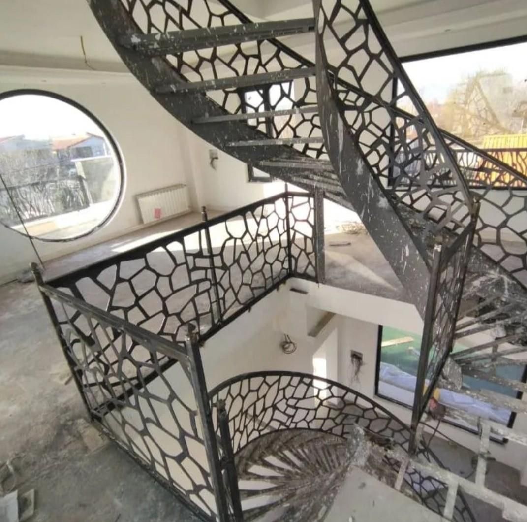 پله گرد و مدرن|خدمات پیشه و مهارت|رامسر, |دیوار