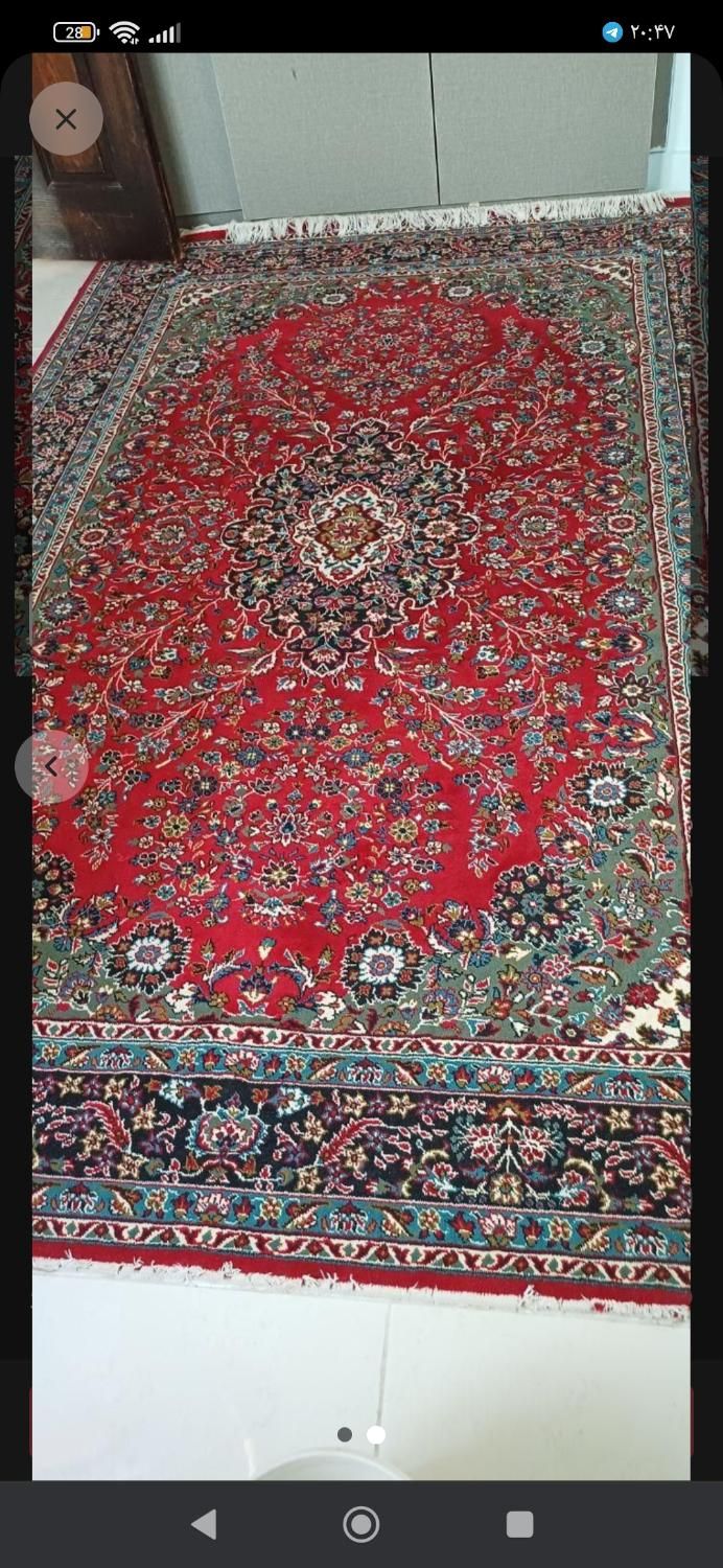 فروش دو تخته فرش ۶ متری ، مناسب برای ویلا، باغ|فرش|رشت, گلسار|دیوار