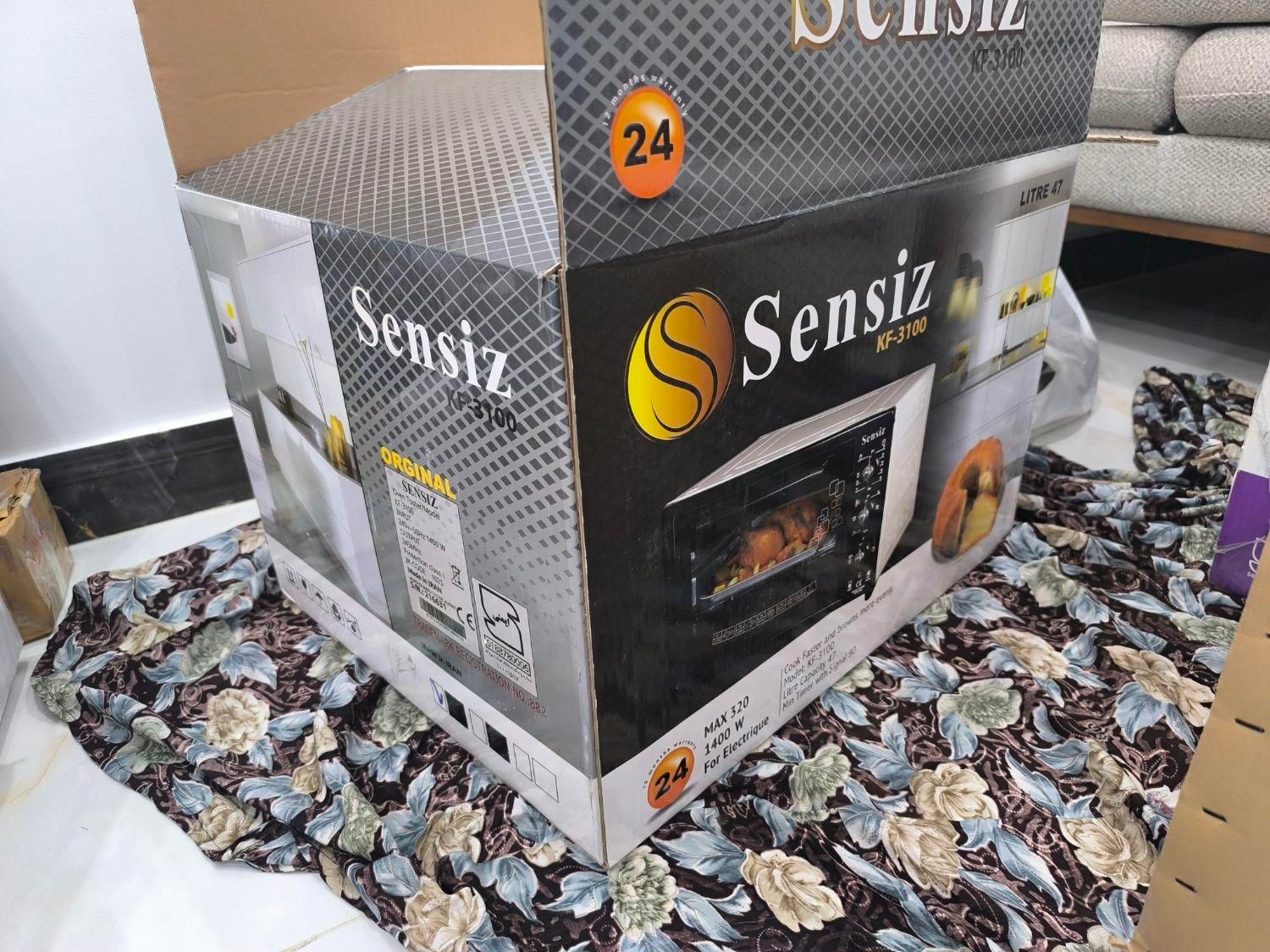 فر برقی و توستر Sensiz مدل KF3100|اجاق گاز و لوازم برقی پخت‌وپز|تهران, هاشمی|دیوار