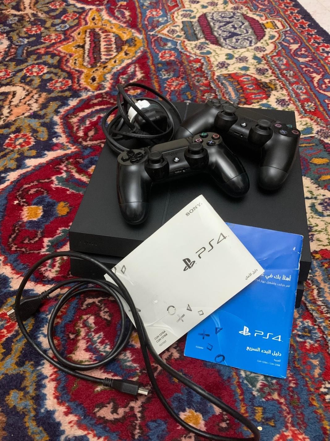 Ps4 دو دسته اصلی ۵۰۰گیگ|کنسول، بازی ویدئویی و آنلاین|شاهرود, |دیوار