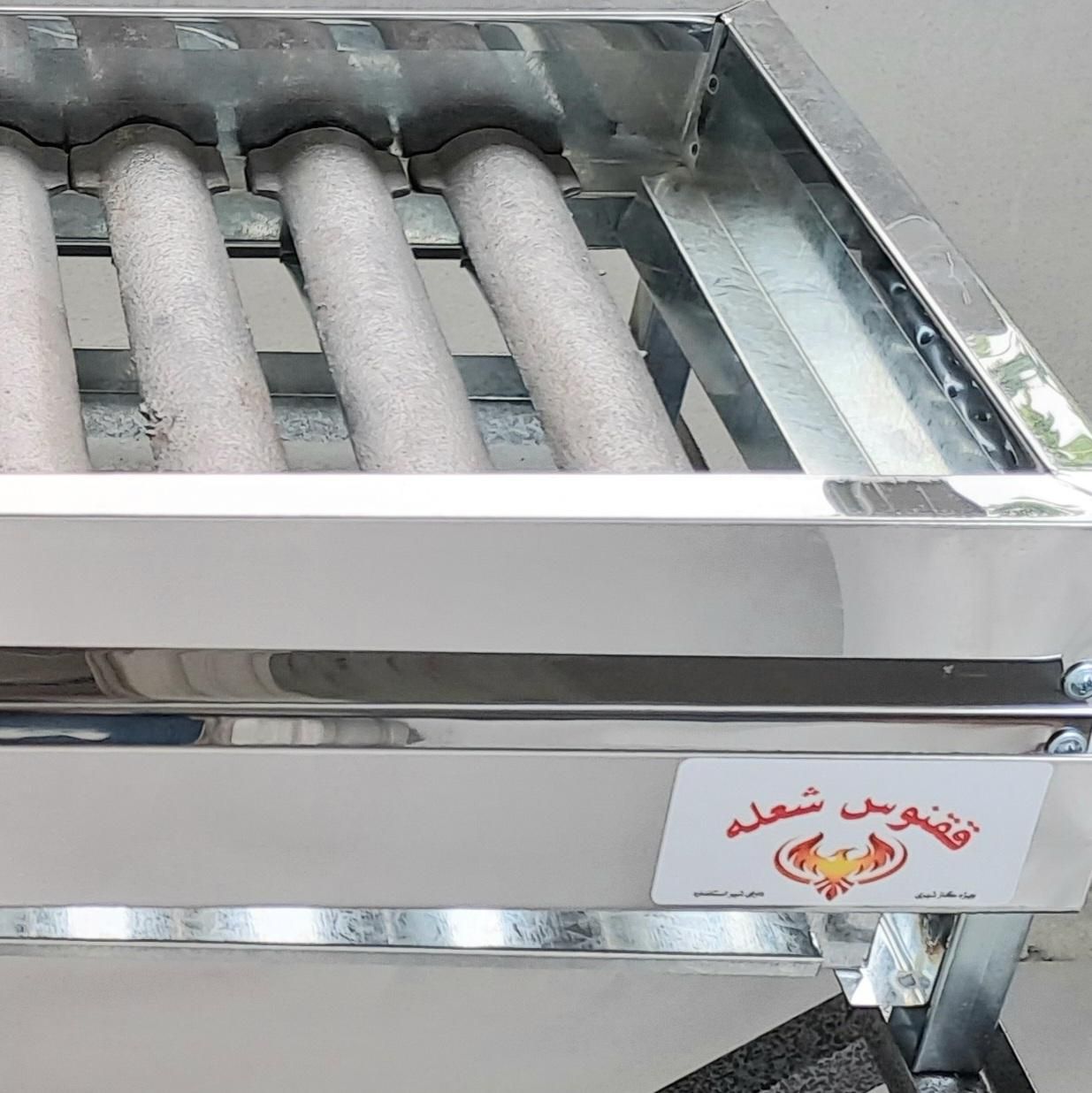 منقل گازی استیل 10 چدن کباب پز گازی باربیکیوپایه|اجاق گاز و لوازم برقی پخت‌وپز|تهران, تهرانپارس شرقی|دیوار