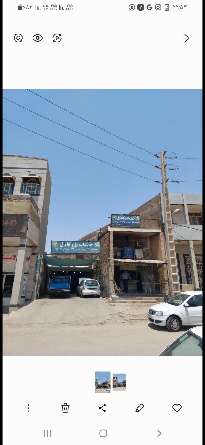 فروش ملک تجاری دروازه اتوبان پاسداران|فروش مغازه و غرفه|اهواز, نیوساید|دیوار