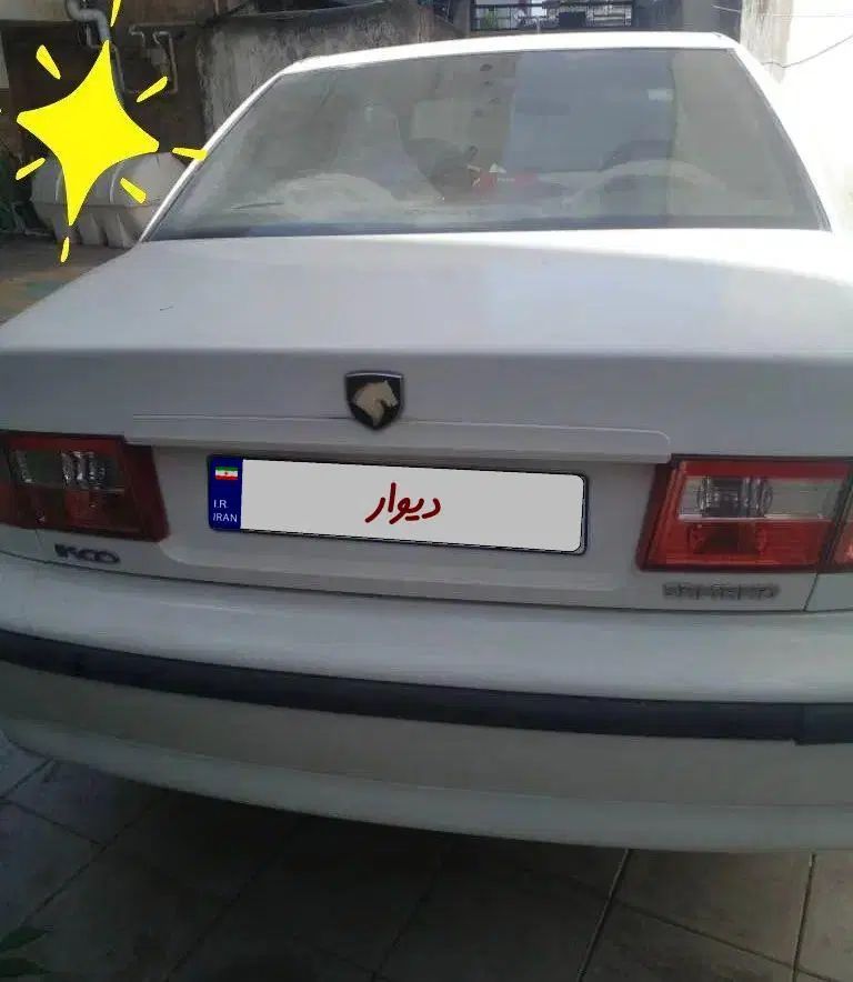 سمند سفید LX EF7|خودرو سواری و وانت|رشت, چمارسرا|دیوار