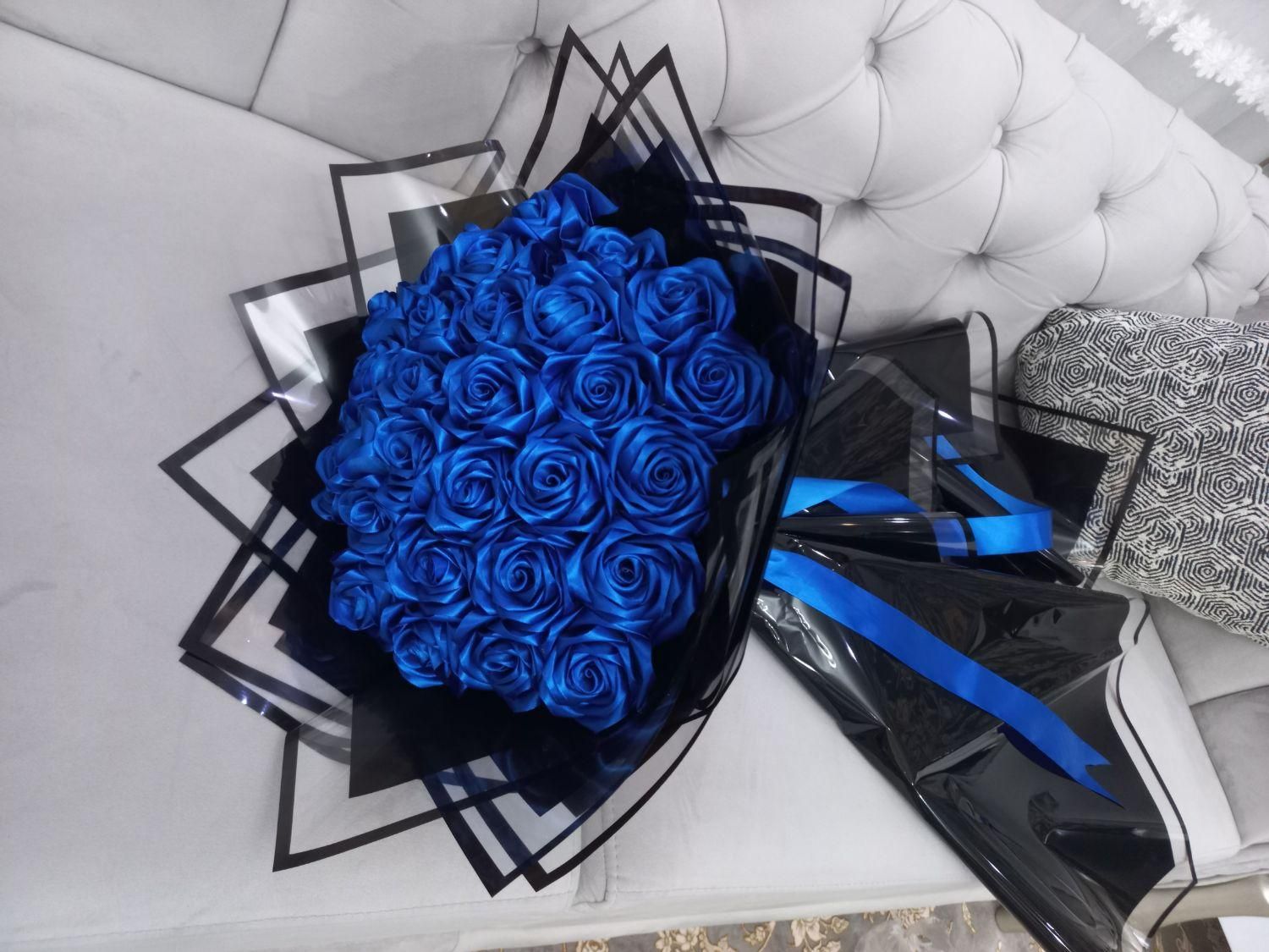 دسته گل روبانی شیک و خاص برای مناسبت های ویژه|گل مصنوعی|هشتگرد, شهرک مهستان ۲|دیوار