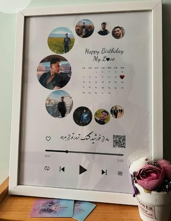 قاب های کادو تولد|فعالیت داوطلبانه تحقیقاتی|شیراز, کوشک میدان|دیوار