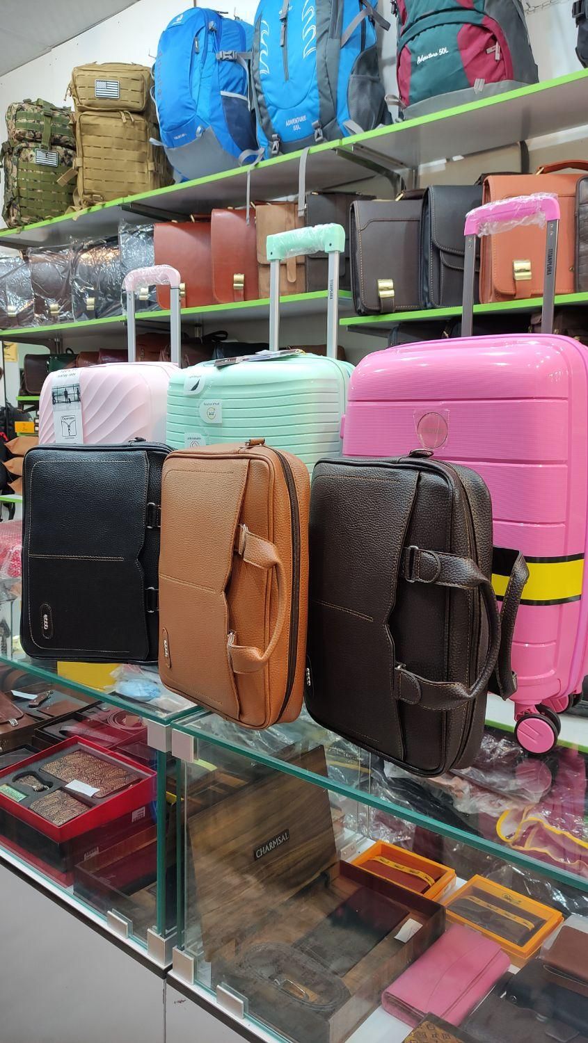 کیف شرانگ چرمی مهندسی چمدان وکالتی اکو KZ003|کیف، کفش، کمربند|شیراز, اصلاح‌نژاد|دیوار