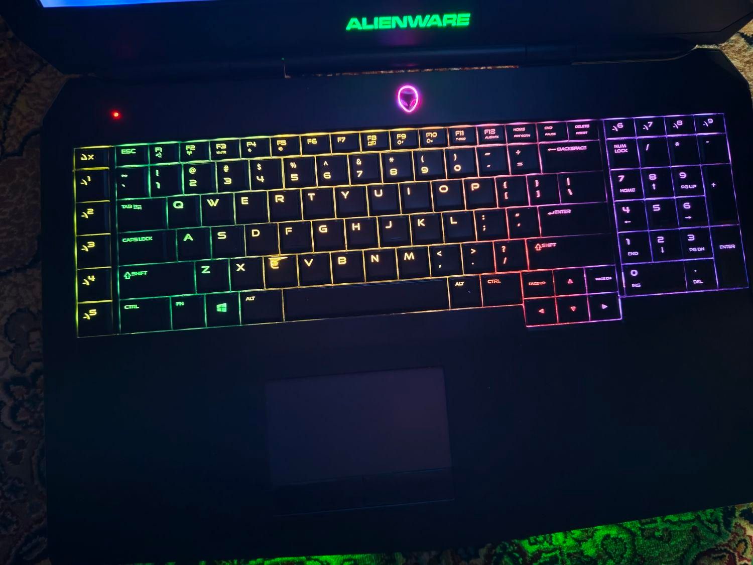 لپ تاپ گیمینگ Alienware 17 r3|رایانه همراه|مشهد, عامل|دیوار