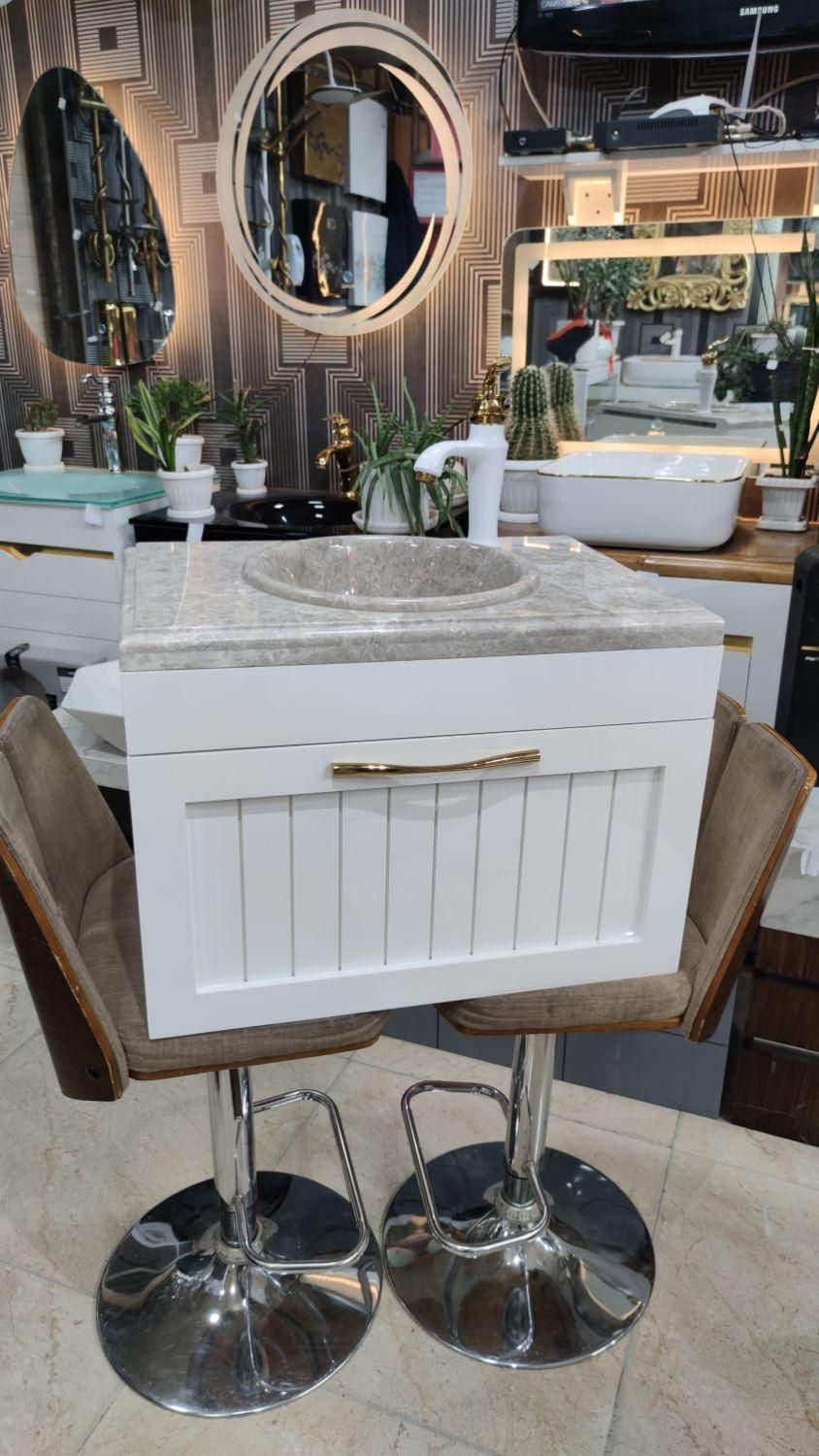 روشویی کابینتی توکار پرشین سیتکا|لوازم سرویس بهداشتی|تبریز, |دیوار