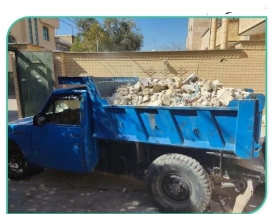 نخاله ساختمانی|خدمات حمل و نقل|قم, نوقطار|دیوار