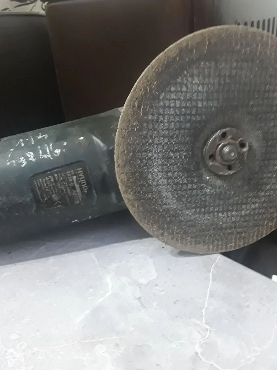 سنگ فرز آهنگری 2200 وات هیوندای کره اصل|ماشین‌آلات صنعتی|رشت, نامجو|دیوار