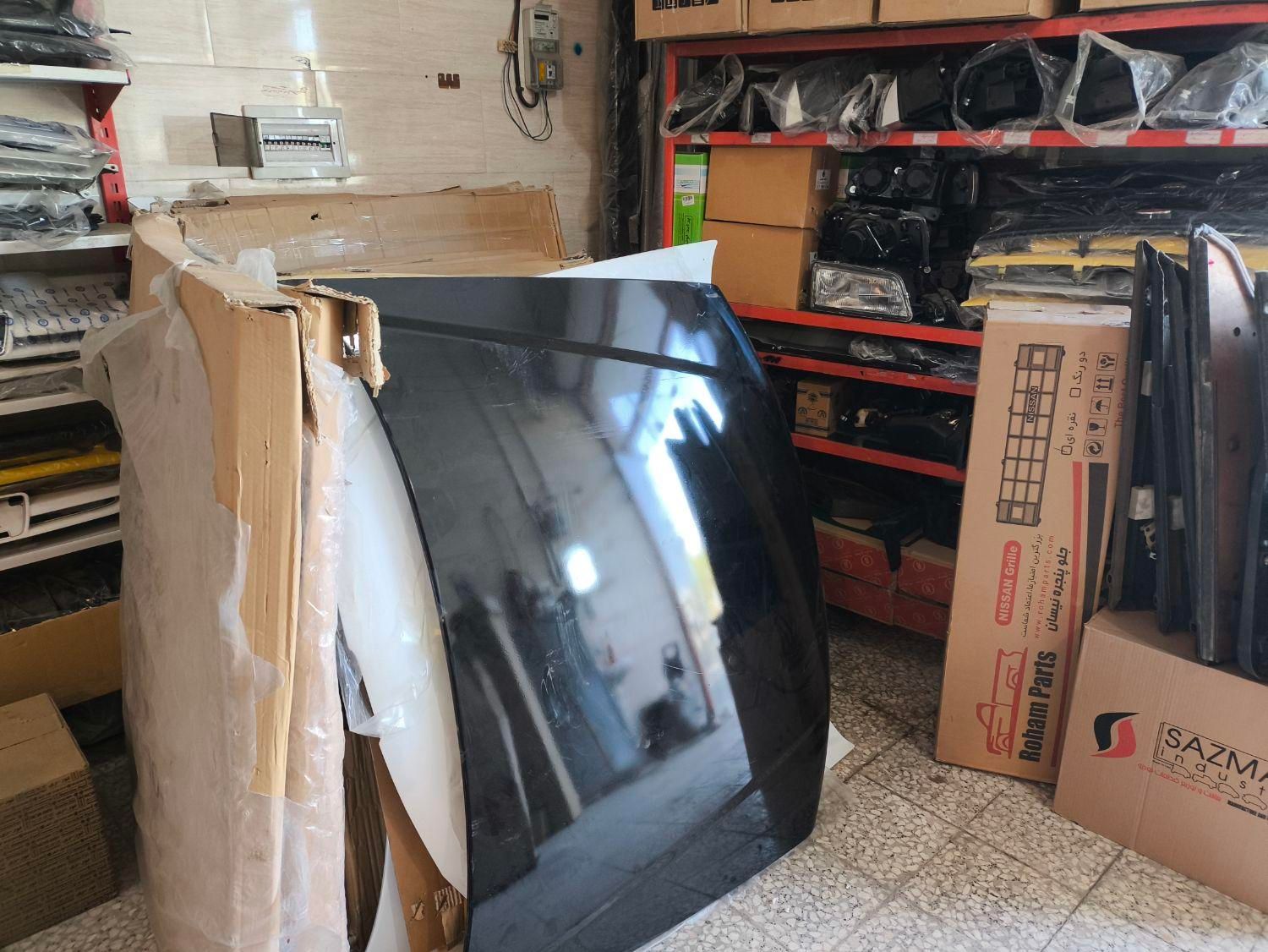 بدنه رنگ کوره ای|قطعات یدکی و لوازم جانبی|قم, قلعه کامکار|دیوار