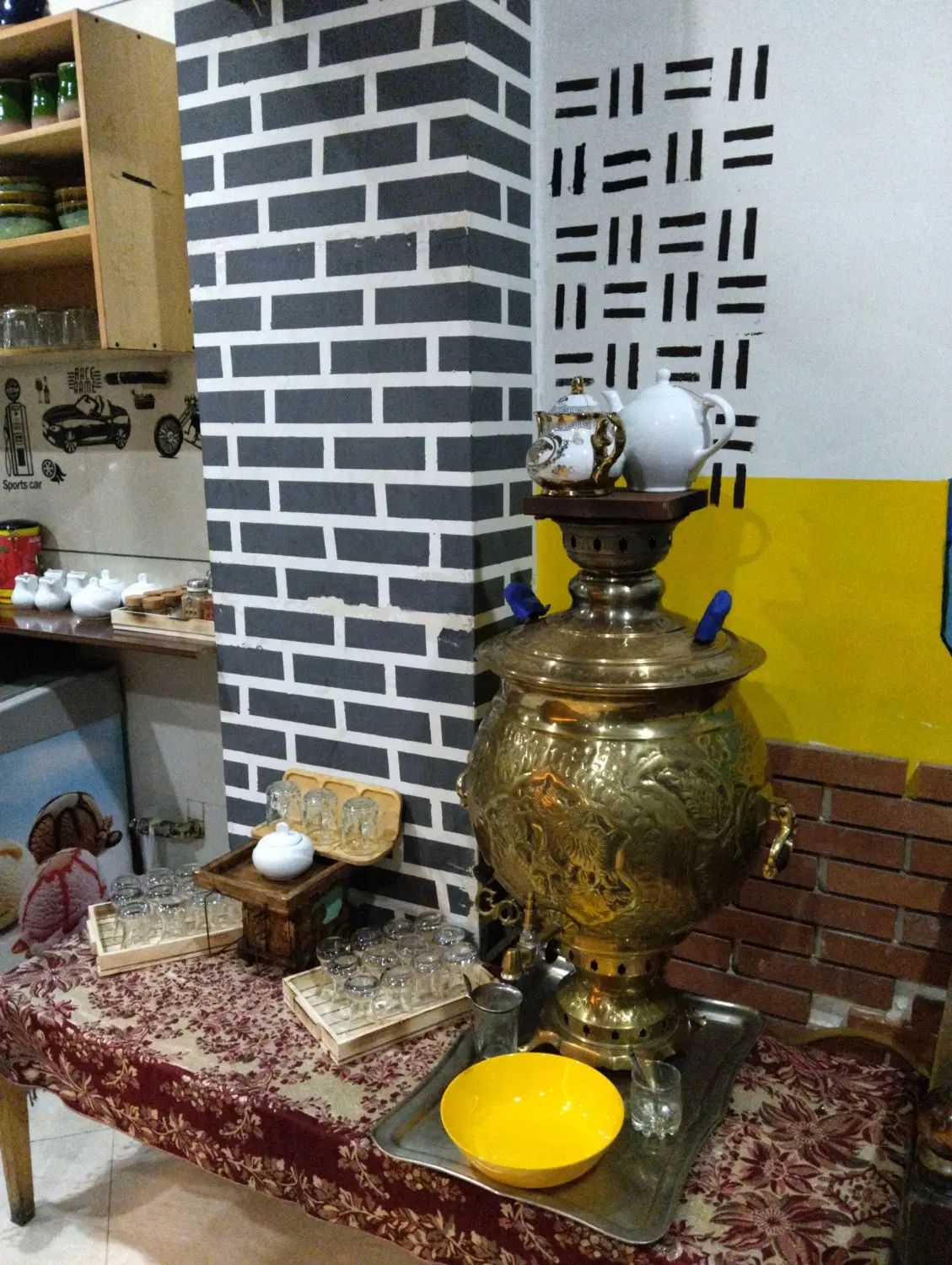 سماورزغالی وگازی 50لیتری|سماور، چای‌ساز، قهوه‌ساز|کرج, دهقان ویلا|دیوار