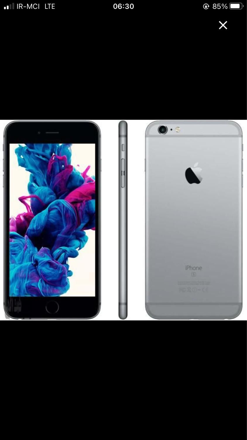 اپل iPhone 6s Plus با حافظهٔ ۱۲۸ گیگابایت|موبایل|بهشهر, |دیوار