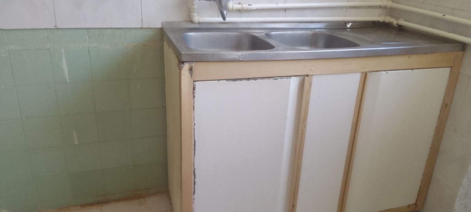 سینک دو قلو وآبچکان|آب‌چکان و نظم‌دهنده ظروف|سنقر, |دیوار