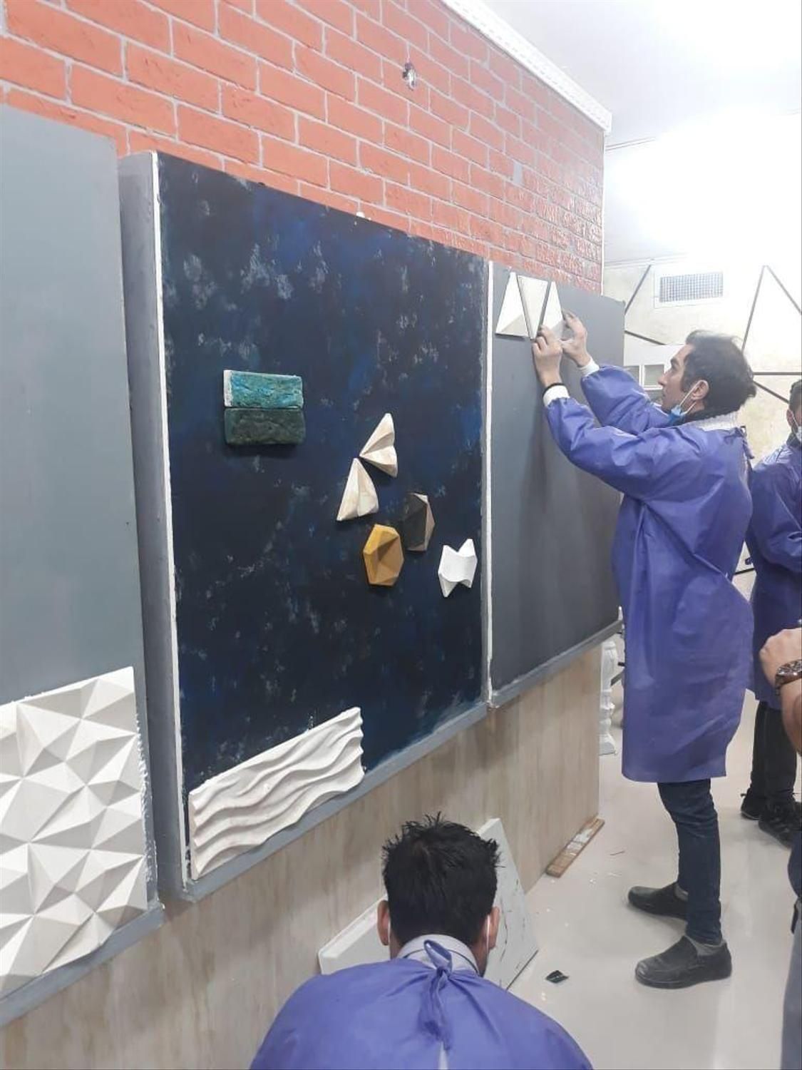 آموزش سنگ مصنوعی روشویی سینک قالبسازی نرده|خدمات آموزشی|مشهد, گلبرگ شمالی|دیوار