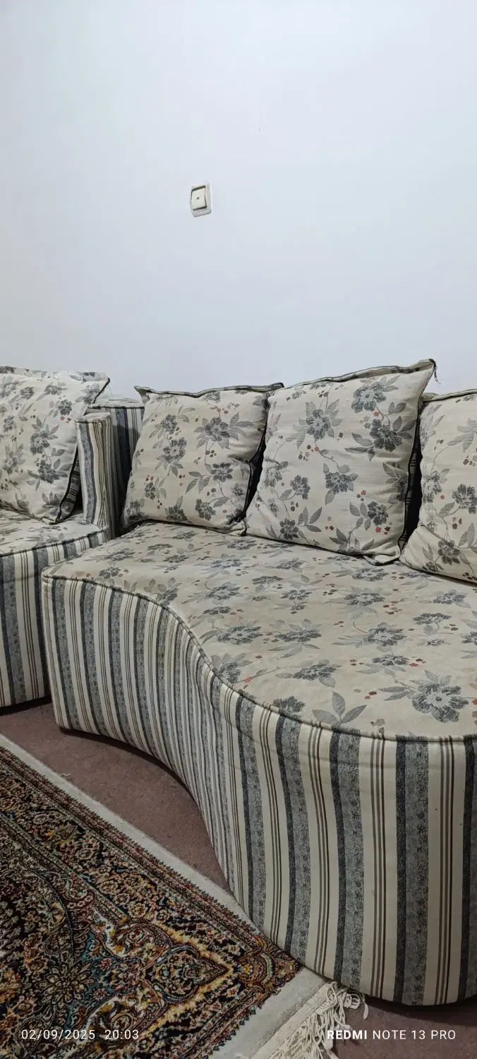 مبل ال 7 نفره|مبلمان خانگی و میز عسلی|رشت, فلسطین|دیوار