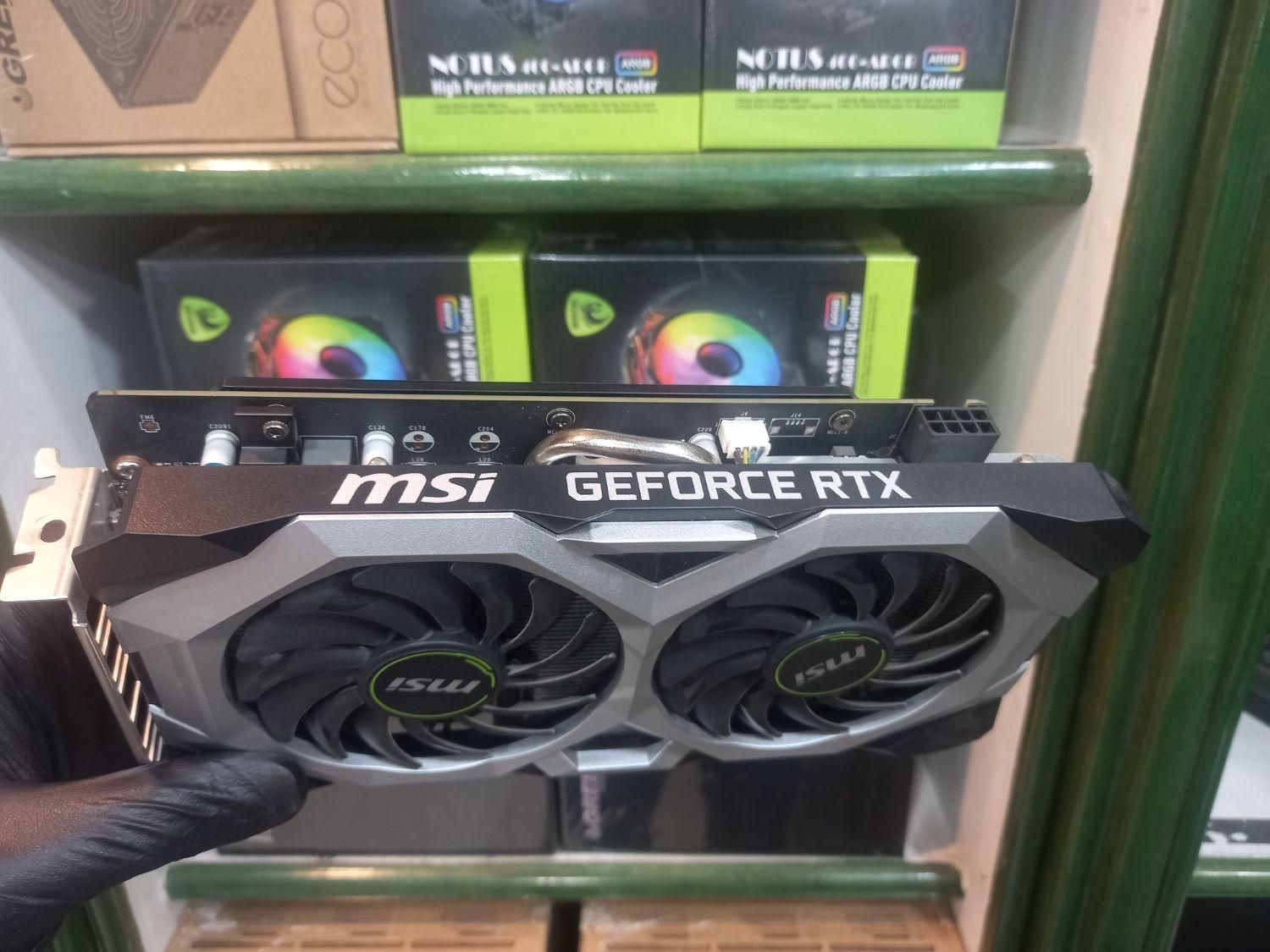 گرافیک RTX 2060 SUPER MSI VENTUS 8G|قطعات و لوازم جانبی رایانه|رشت, حاجی آباد|دیوار