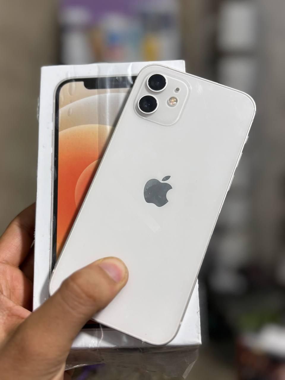 اپل iPhone 12 با حافظهٔ ۱۲۸ گیگابایت|موبایل|فرخ‌شهر, |دیوار