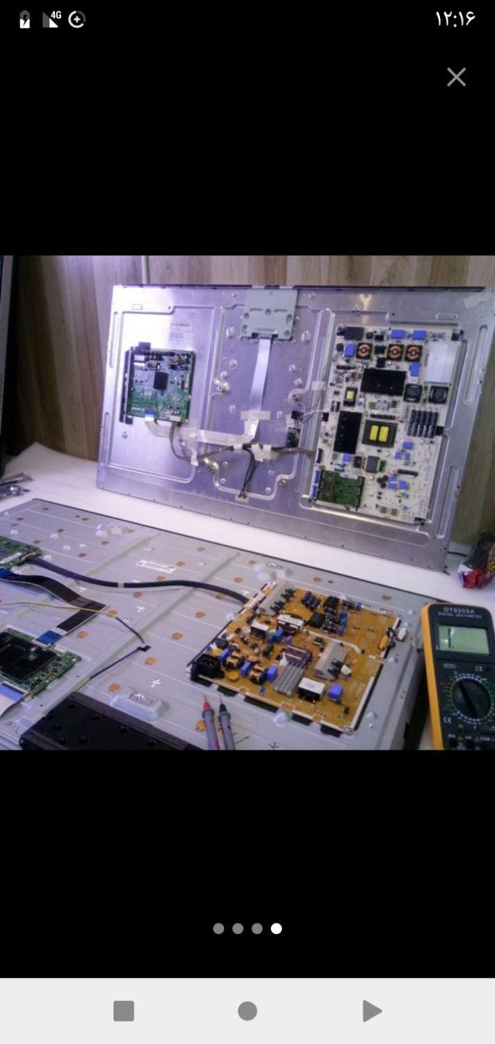 تعمیرات تخصصی انواع تلویزیون ال ای دی.السبدی|خدمات پیشه و مهارت|هشتگرد, سیف آباد|دیوار