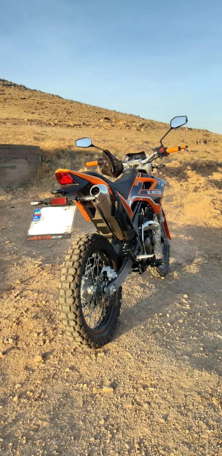 موتور تریل 200cc T4 تمیز و کم کار|موتورسیکلت|تهران, قیطریه|دیوار