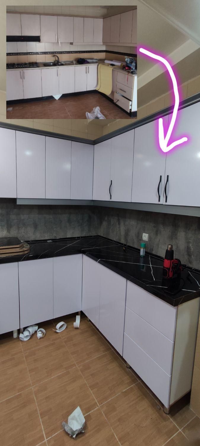 برچسب کابینت،دیوار ،کاور وسایل(فروش و نصب حرفه ای)|مصالح و تجهیزات ساختمان|گرگان, |دیوار