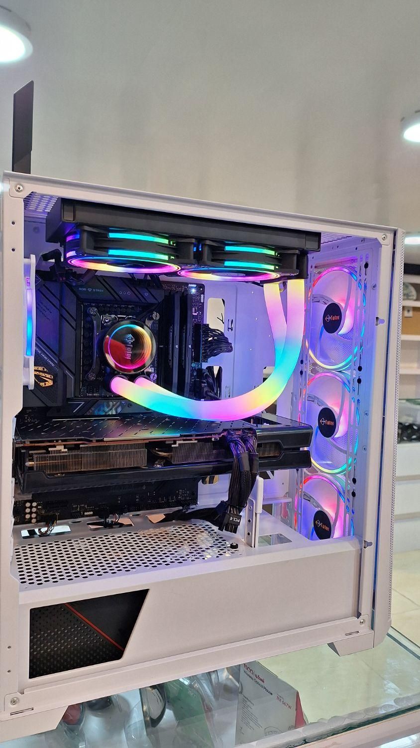 کامپیوتر حرفه ای گیمینگ با چک|رایانه رومیزی|ساوه, |دیوار