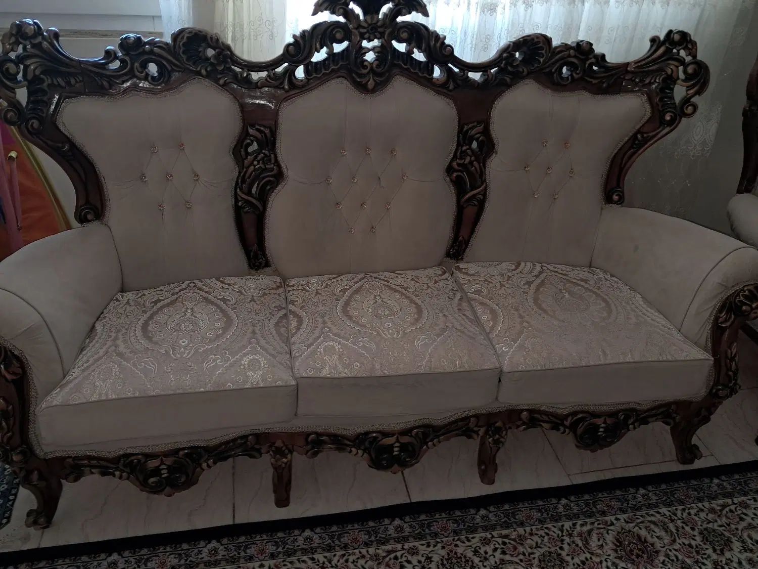 مبل ۷ نفره|مبلمان خانگی و میز عسلی|کرج, بنیاد|دیوار