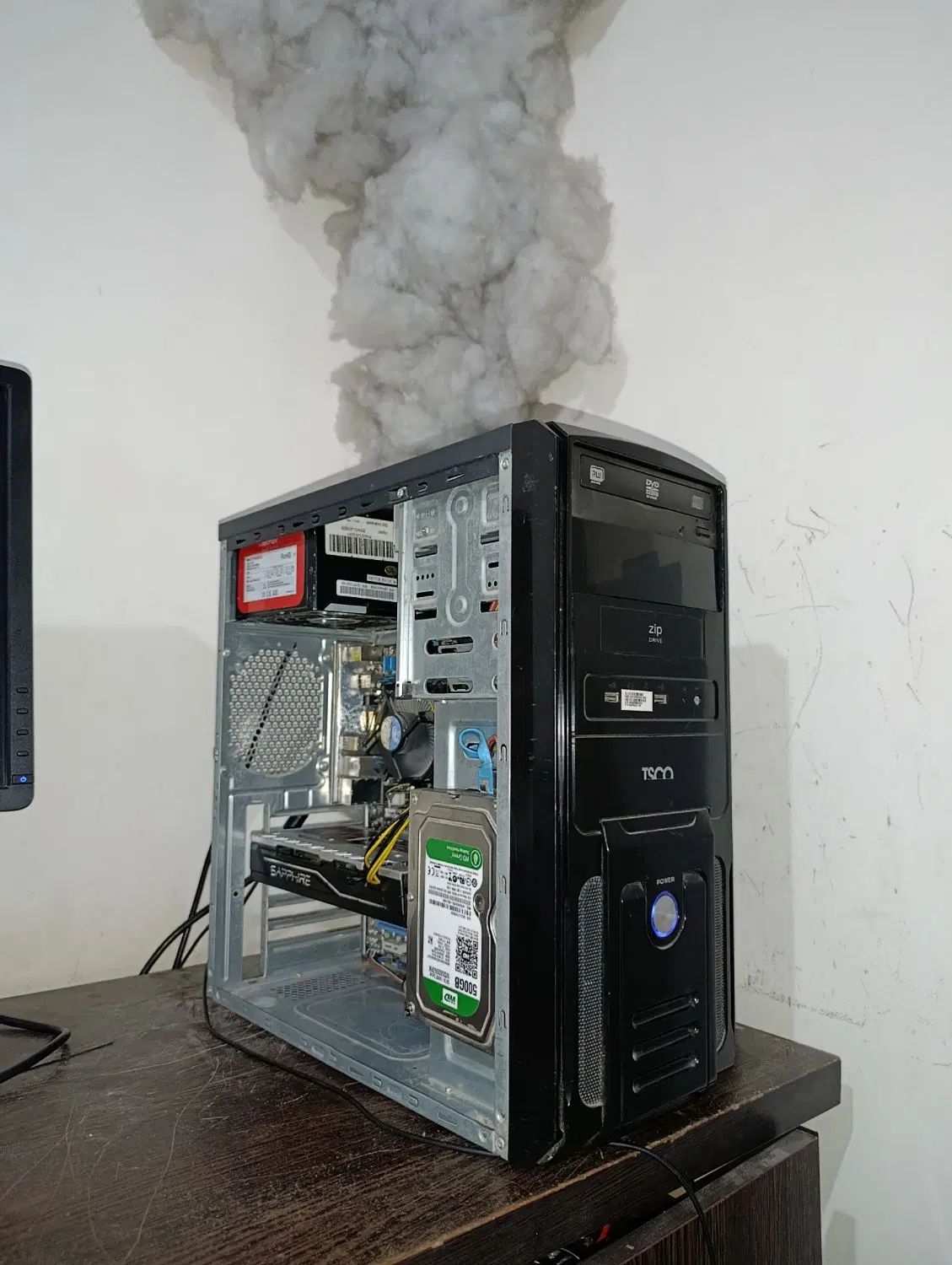 کیس گیمینگ core i5 با رام 12 و گرافیک RX|رایانه رومیزی|کرج, احدآباد|دیوار