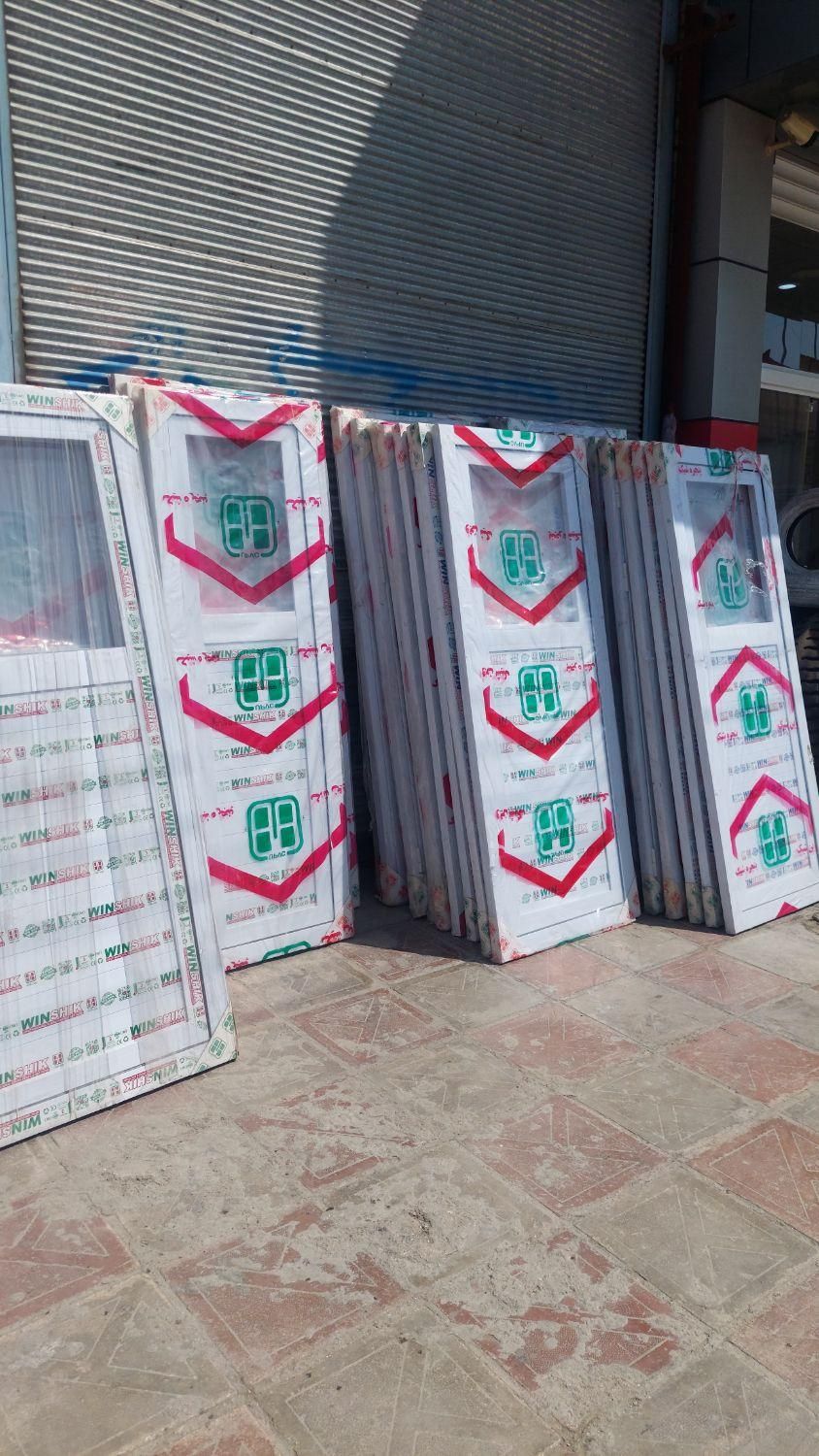 فروش درب و پنجره PVC وین شیک ابعاد مختلف|مصالح و تجهیزات ساختمان|ایذه, |دیوار