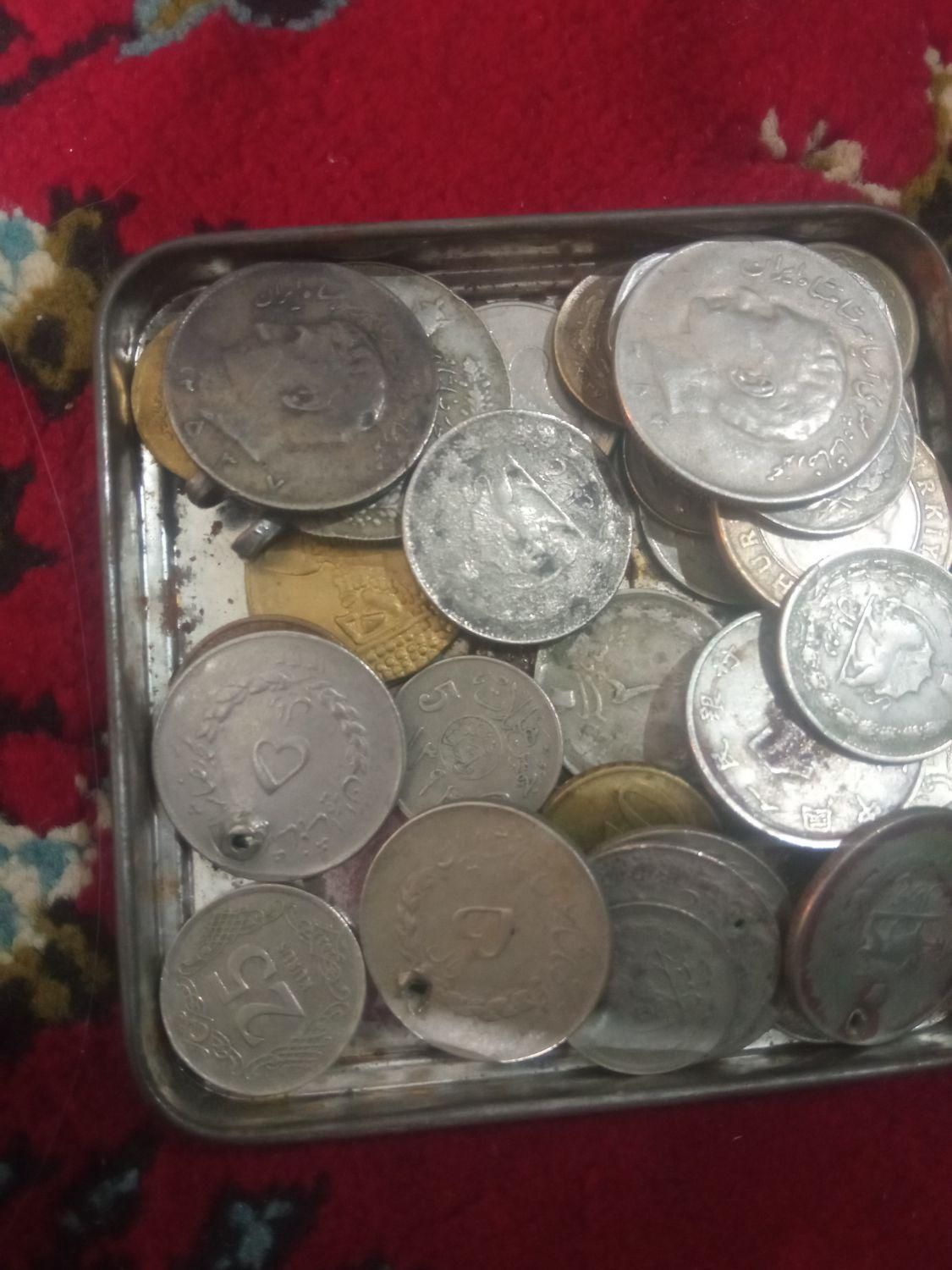 سکه شاهی وجمهوری|کلکسیون سکه، تمبر، اسکناس|گرگان, |دیوار