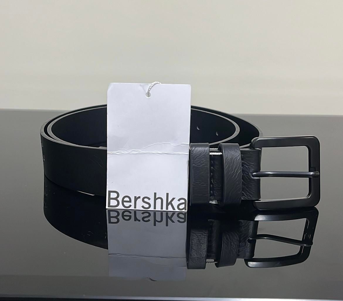 کمربند مردانه چرمی مشکی اورجینال برشکا BERSHKA|کیف، کفش، کمربند|تهران, جنت‌آباد مرکزی|دیوار