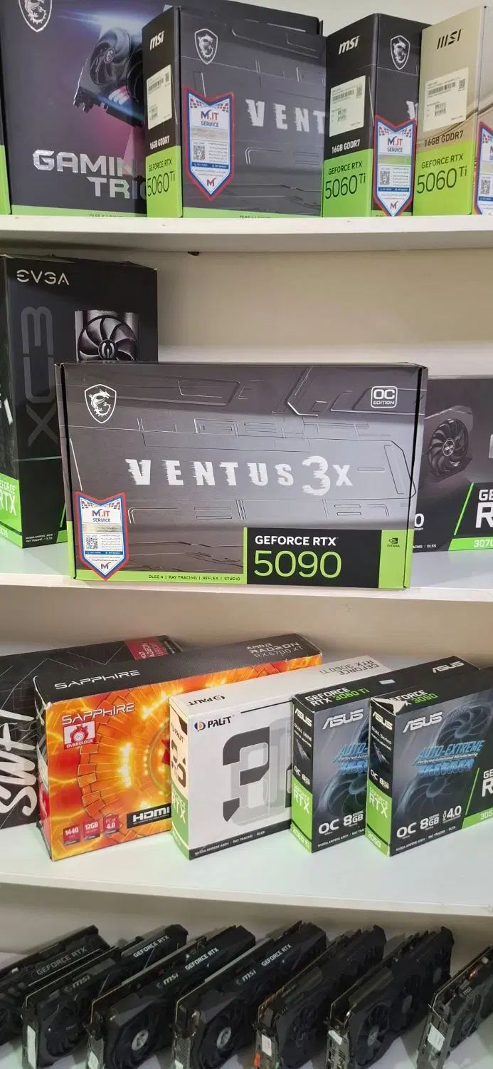 کارت گرافیک MSI RTX 5090 32G Ventus 3X OC|قطعات و لوازم جانبی رایانه|تهران, سلسبیل شمالی|دیوار