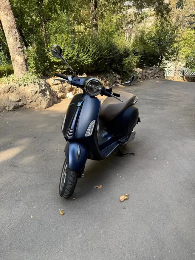 Vespa 150 cc perimavera S کیلومتر دیجتال سرمی مات|موتورسیکلت|تهران, نیاوران|دیوار