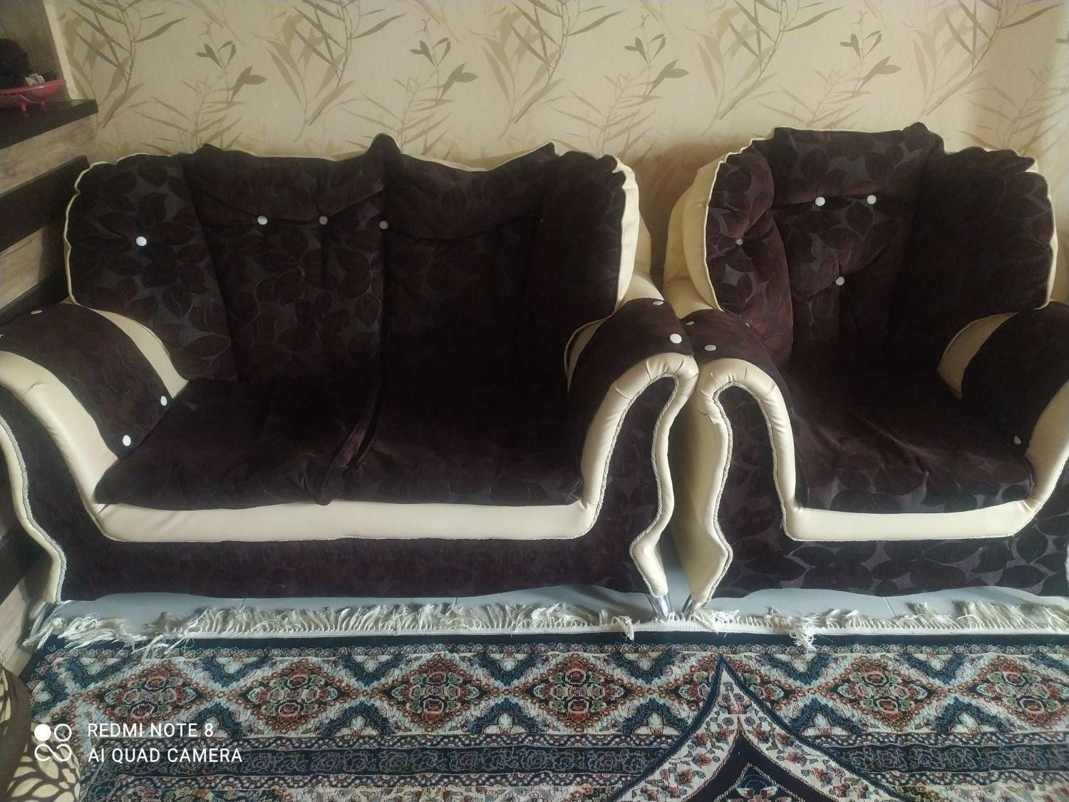 یک دست مبل 6نفر|مبلمان خانگی و میز عسلی|گلبهار, |دیوار
