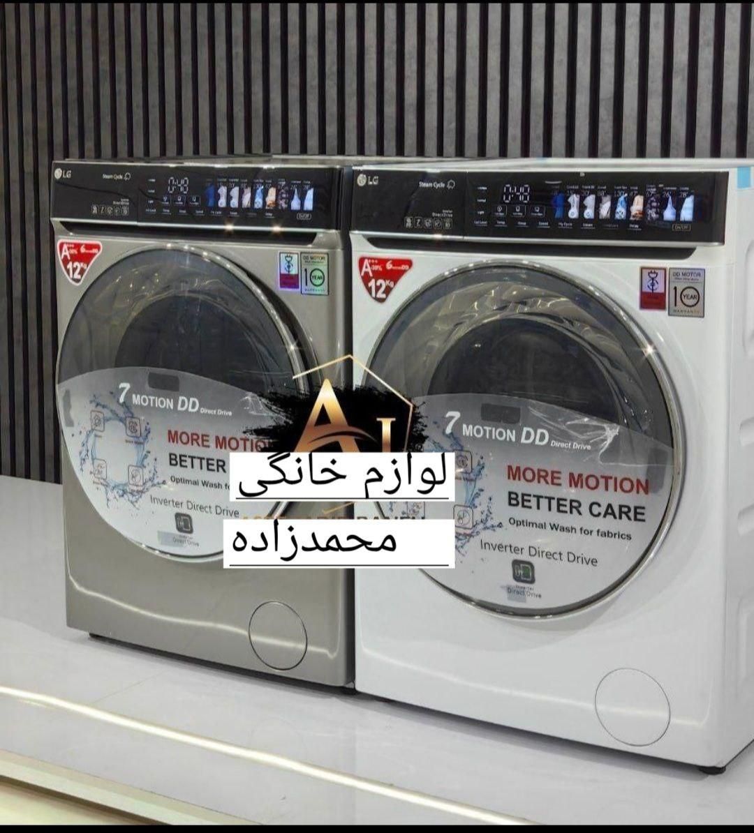 لباسشویی الجی 10.5 کیلو ، 12 کیلو GobX هوش مصنوعی|ماشین لباسشویی و خشک‌کن لباس|تبریز, |دیوار