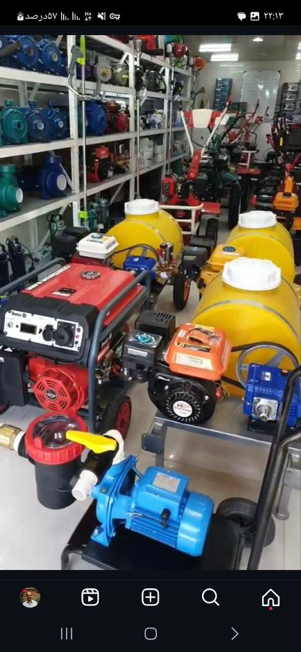 سمپاش 100و200 لیتری دو و چهار چرخ ف دهقان|ماشین‌آلات صنعتی|تهران, دستغیب|دیوار