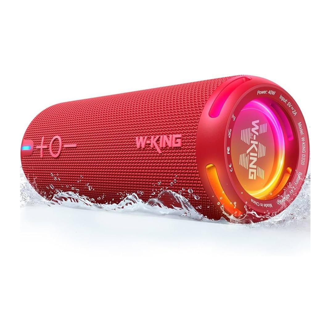 اسپیکر بلوتوثی دبلیو کینگ قابل حمل W-KING D320|پخش‌کننده همراه|شیراز, ملاصدرا|دیوار